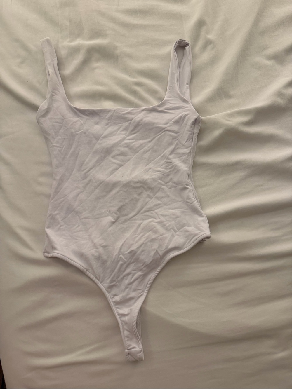 Zara White Girls Sleeveless One-Piece Bodysuit